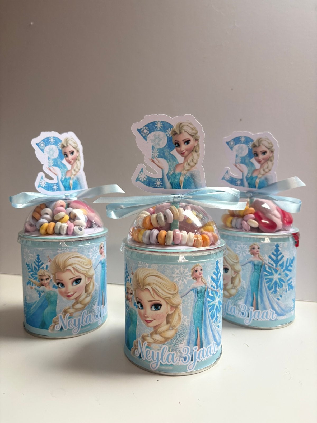 Traktatie pringles FROZEN, Ophalen of Verzenden, Nieuw, Feestartikel, Verjaardag