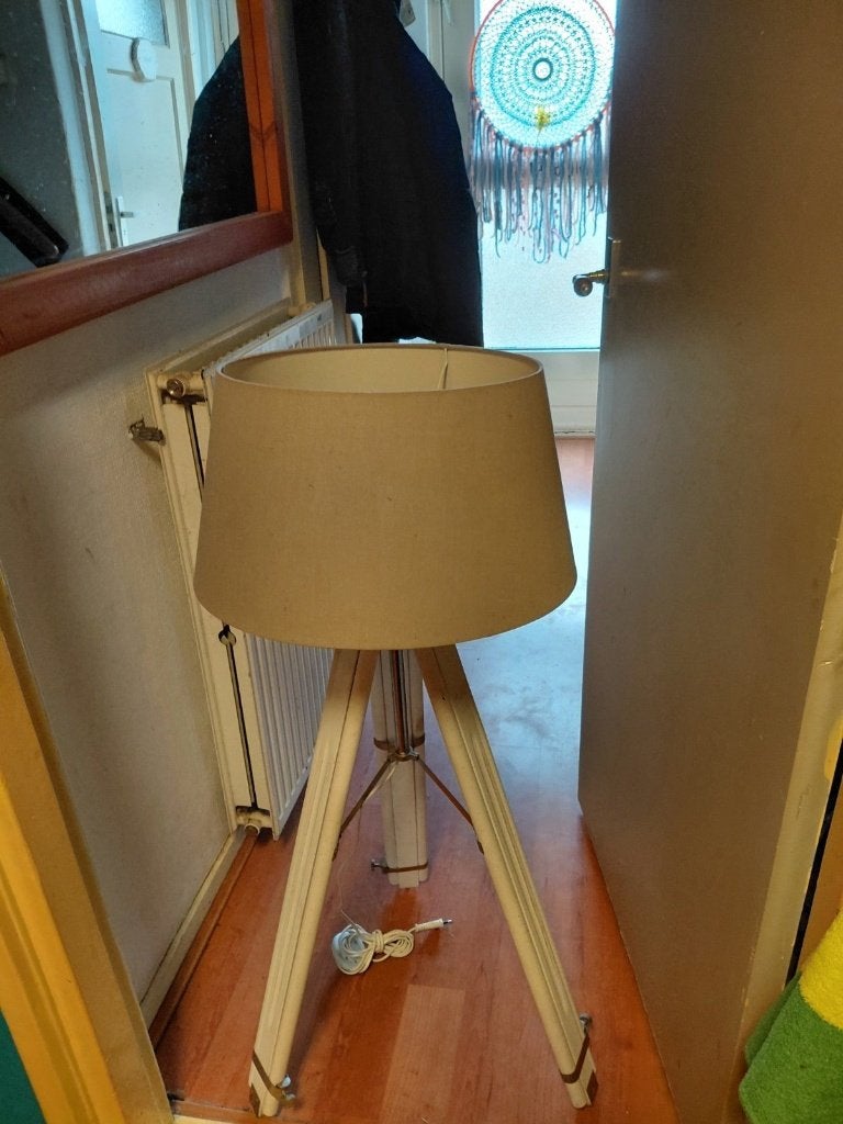 staande lamp, Ophalen, Gebruikt, Stof, 150 tot 200 cm