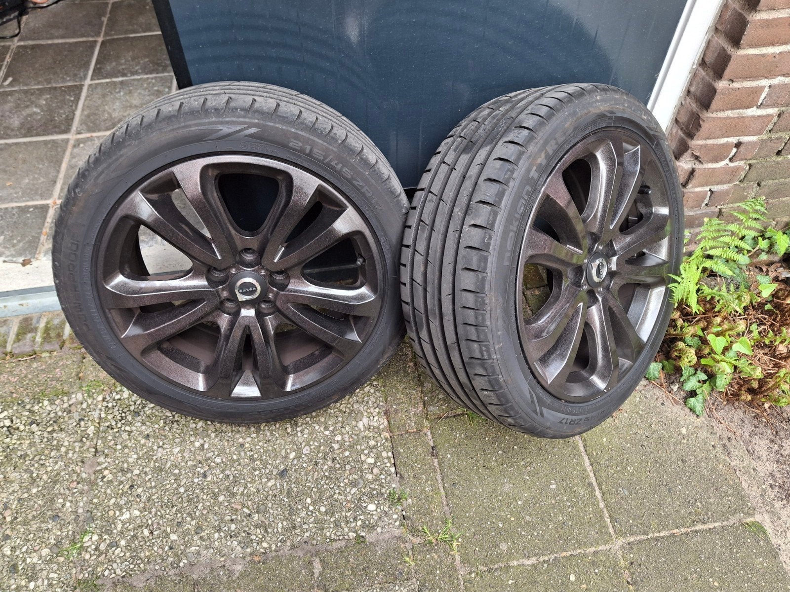 Set van 4 velgen. 17 inch 5x108 Volvo ford peugeot citroen, Ophalen, Gebruikt, Velg(en), 17 inch