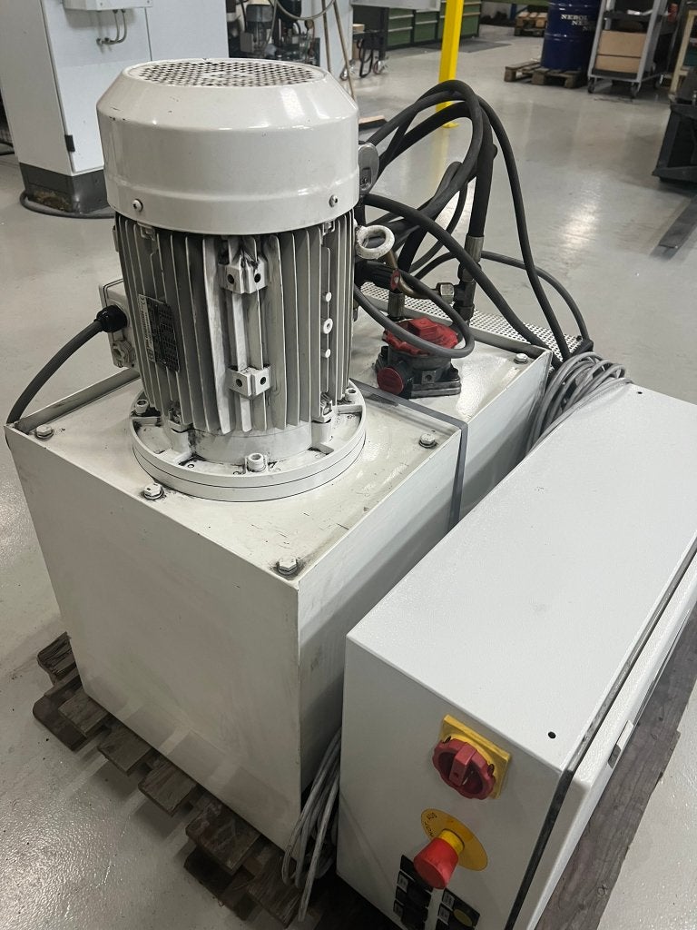 Hydraulische afkortschaar / hydrauliekaggregaat G+K – 7,5 kW, Ophalen, Gebruikt