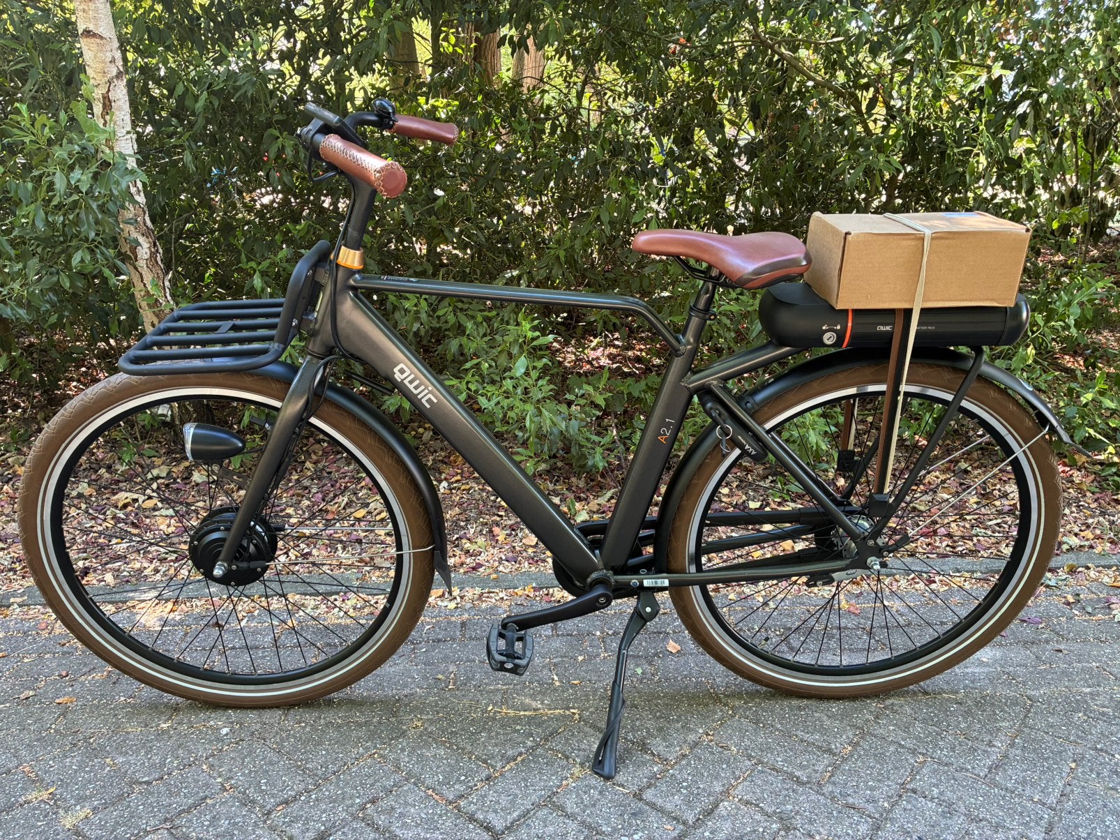 Zeer leuke NIEUWE Qwic elektrische fiets AUTOMAAT, Fietsen en Brommers, Elektrische fietsen, 51 tot 55 cm, Ophalen, Zo goed als nieuw