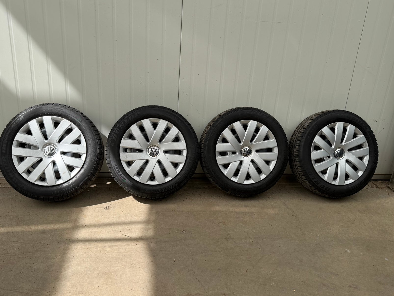 Winterbanden volkswagen polo te koop!, Ophalen, 15 inch, Banden en Velgen, Personenwagen