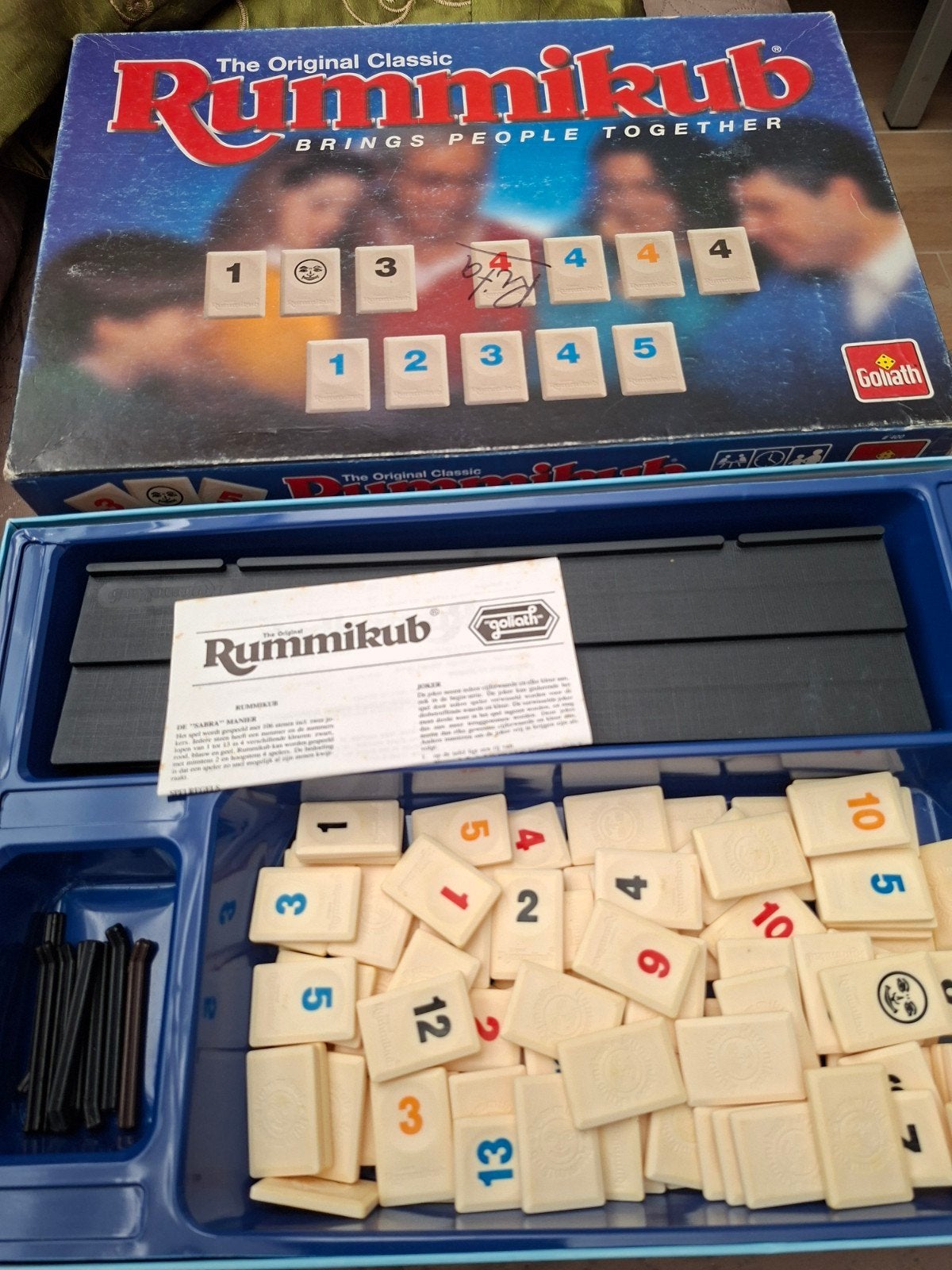 rummikub, Ophalen of Verzenden, Zo goed als nieuw