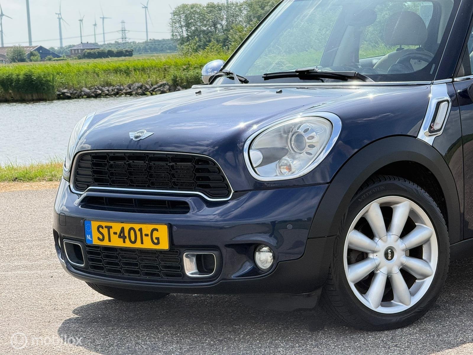 Mini Countryman 1.6 Cooper S, Xenon Automaat, Leer !, Auto's, Mini, Euro 5, Gebruikt, Blauw, 14 km/l