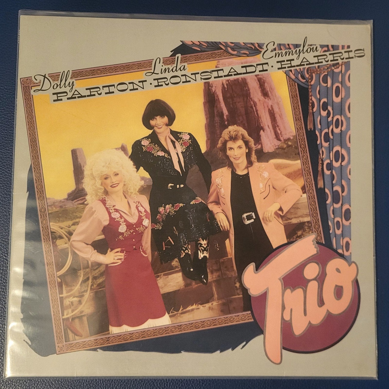 Dolly Parton, Linda Ronstadt, Emmylou Harris - Trio LP, Ophalen of Verzenden, Zo goed als nieuw, 12 inch, Country