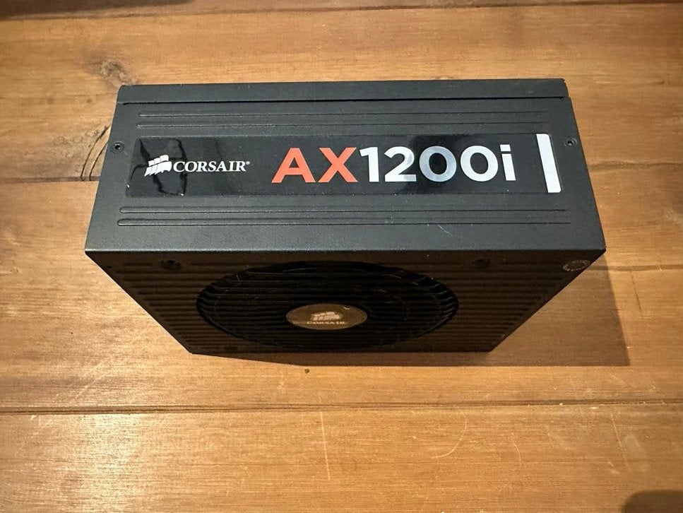 Corsair AX1200i Voeding, Computers en Software, Interne voedingen, Gebruikt, Ophalen of Verzenden