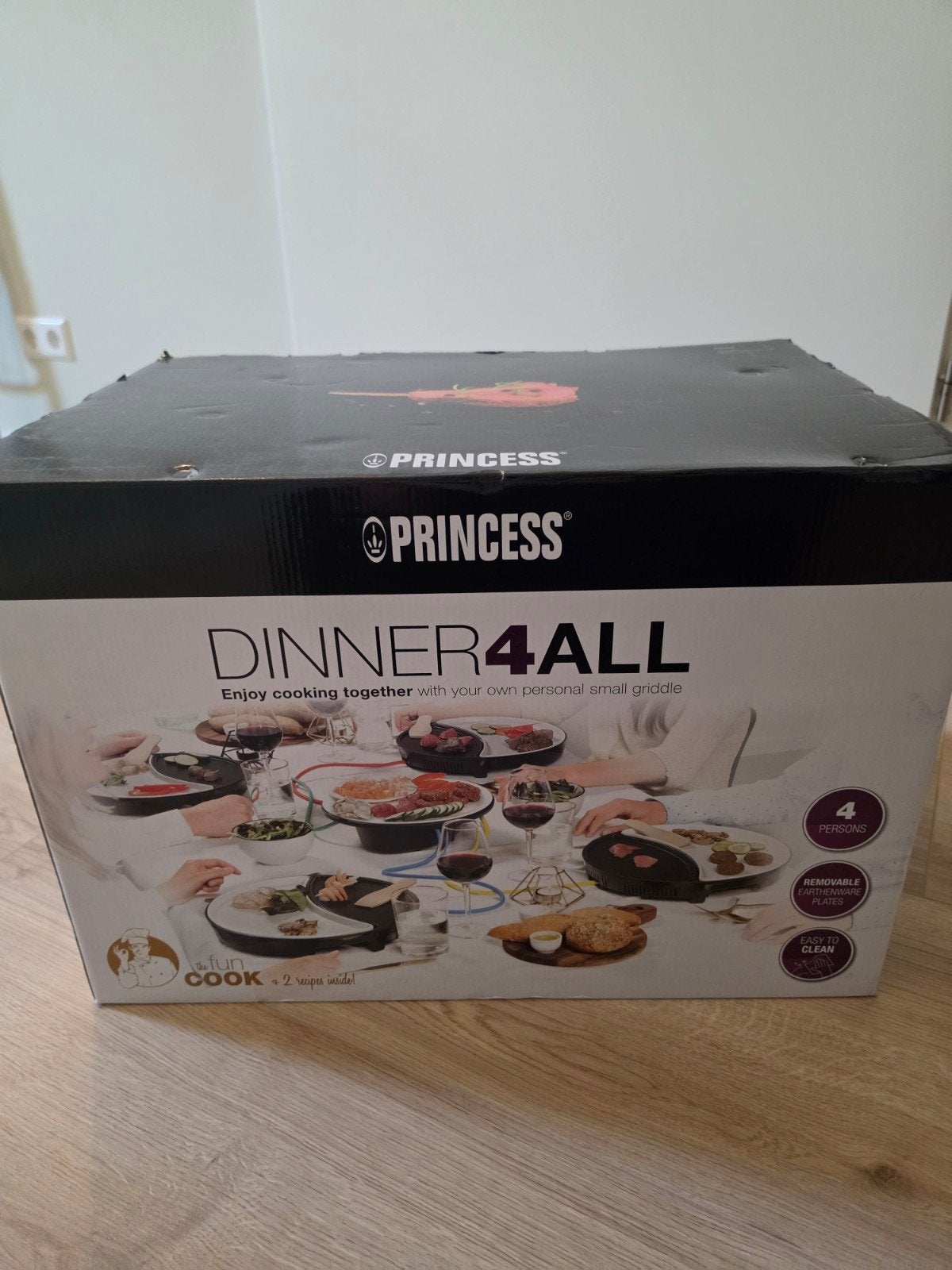 Princess Dinner4All - 4 personen gourmetstel, Ophalen, Zo goed als nieuw