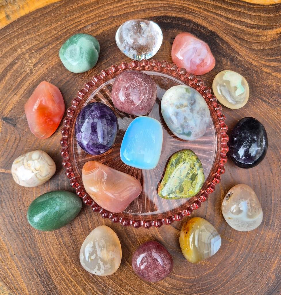 Mysterybox trommelstenen €10, Ophalen of Verzenden