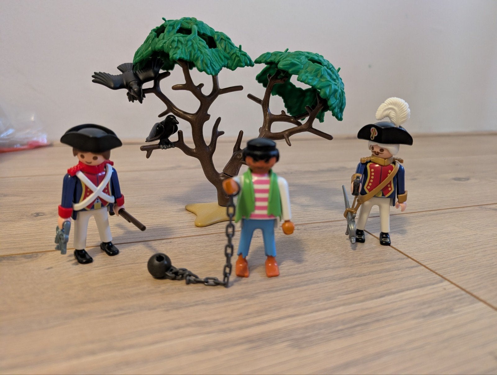 Playmobil setnr 1331 Engelse soldaten met zeerover, Ophalen of Verzenden, Gebruikt, Complete set