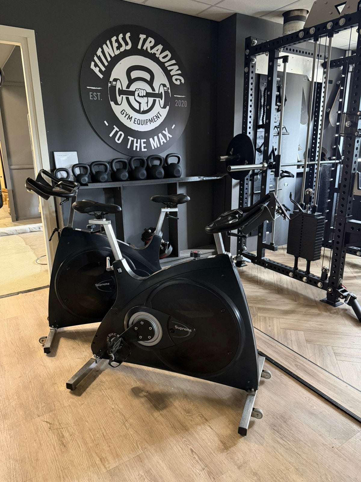 Zwarte BodyBike Supreme Spinningbikes/spinners incl service!, Gebruikt, Overige typen, Ophalen of Verzenden, .