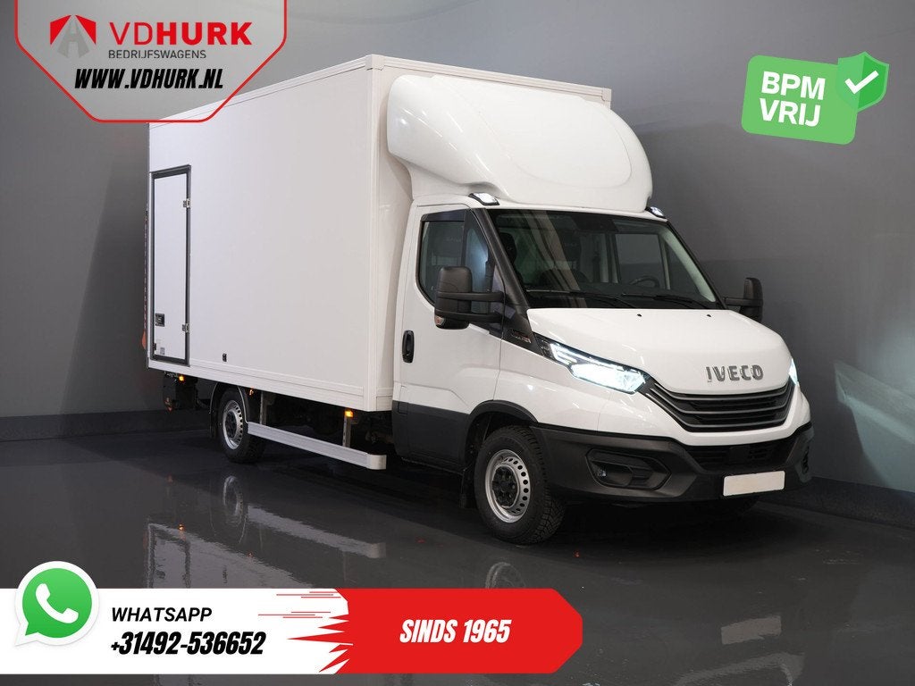Iveco Daily 35S18HV 3.0 Aut. ZF BPM VRIJ! Bakwagen Laadklep/, Auto's, Bestelauto's, Automaat, Gebruikt, 4 cilinders, Iveco