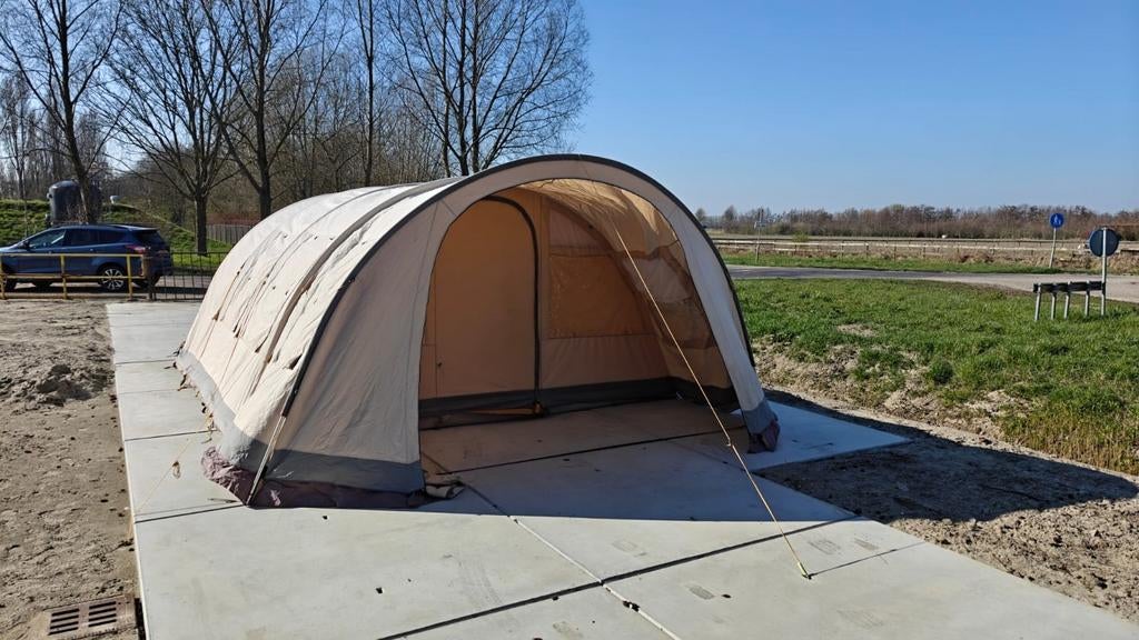 Active leisure grand tour 430 (katoenen tunneltent), Ophalen, Gebruikt