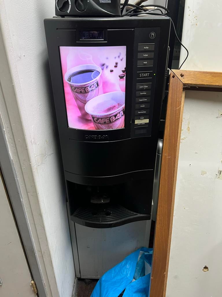 Horeca Koelkast en koffie machine - Gebruikt, Goede Staat, Ophalen, 45 tot 60 cm, Zonder vriesvak, Gebruikt