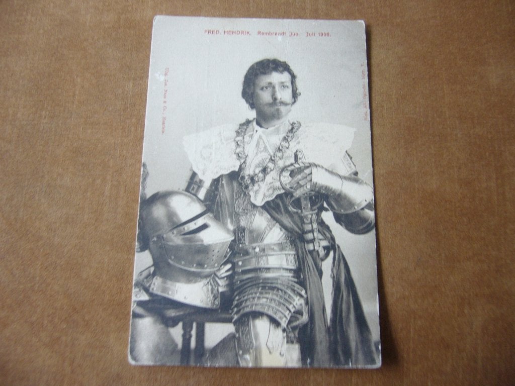 FREDERIK HENDRIK -  REMBRANDT   BRIEFKAART  1907, Ophalen of Verzenden, Voor 1920, Gelopen