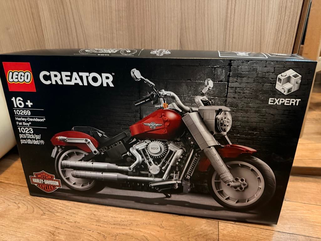 LEGO Creator Expert 10269 Harley-Davidson Fat Boy Nieuw, Lego, Nieuw, Ophalen of Verzenden, Ongeopend/sealed