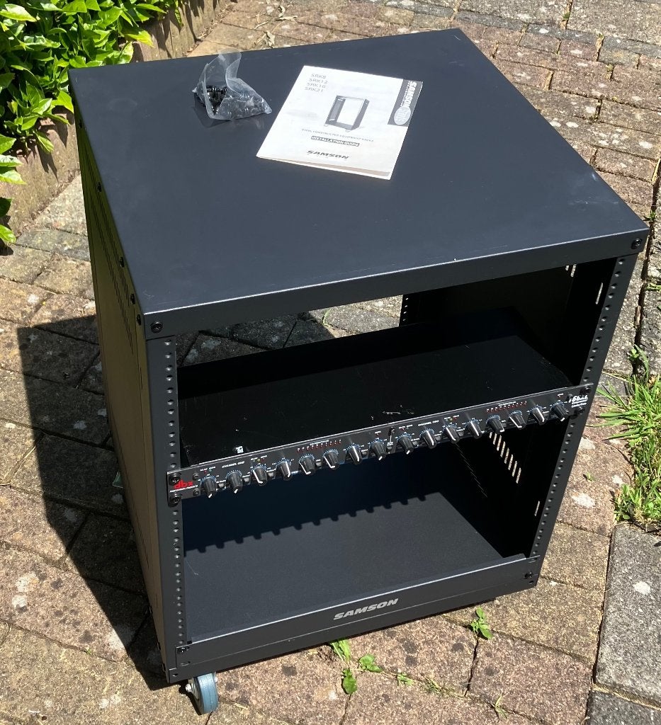 Samson SRK-12 19" rack op wielen, Ophalen, Gebruikt, Overige instrumenten