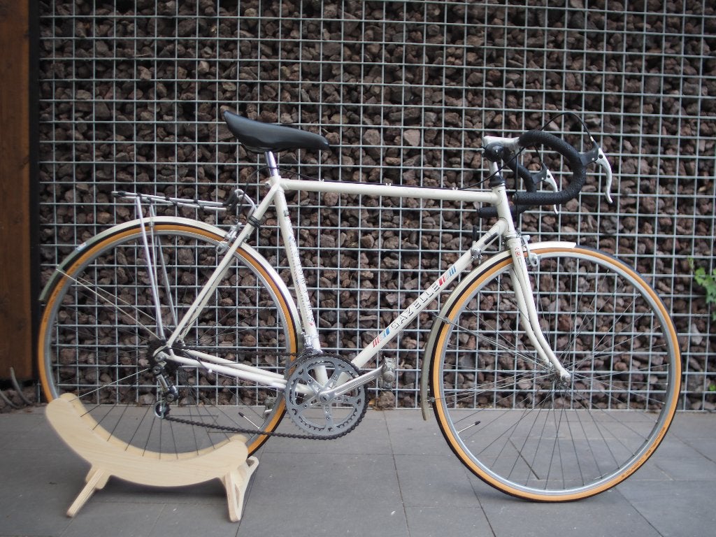 Mooie Gazelle Olympia Race heren racefiets te koop, Fietsen en Brommers, Ophalen, Gebruikt, Velgrem, Versnellingen