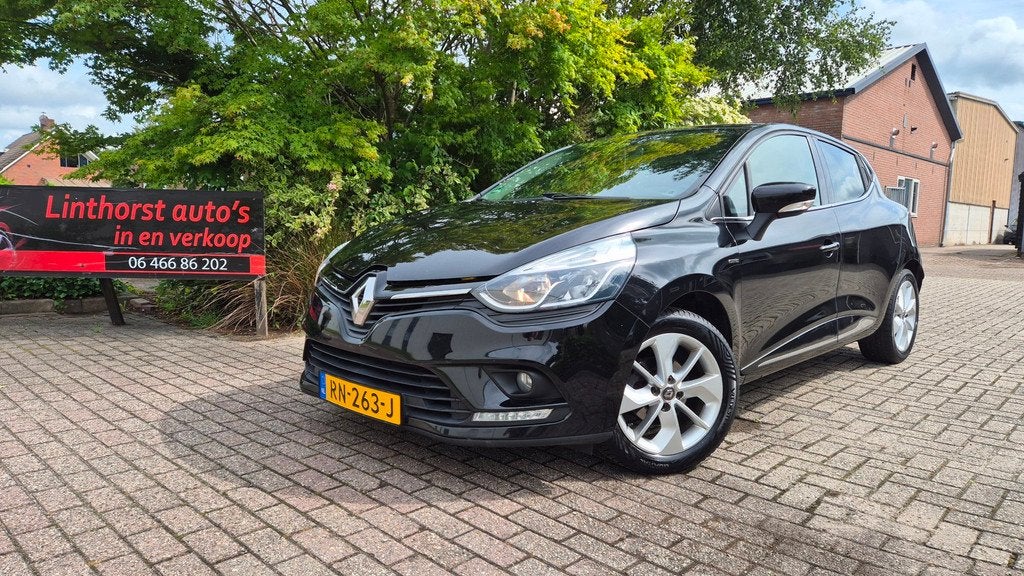 Renault Clio 1.5 dCi Ecoleader Limited bj 2018, Auto's, Renault, Voorwielaandrijving, Stof, Gebruikt, Zwart