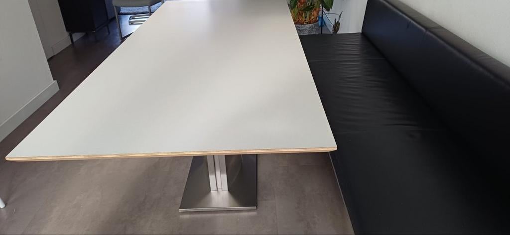 Moderne Eettafel/Werktafel - 200x85 cm, Overige houtsoorten, Gebruikt, 150 tot 200 cm, Modern
