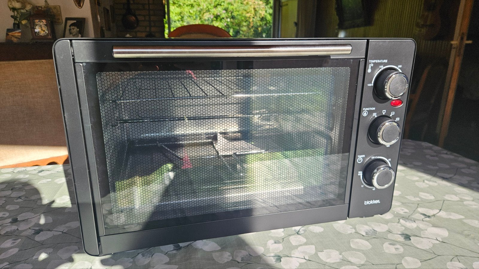 Blokker mini-oven met optioneel draaispit – ONGEBRUIKT, Minder dan 45 cm, Nieuw, Ophalen of Verzenden, Blokker