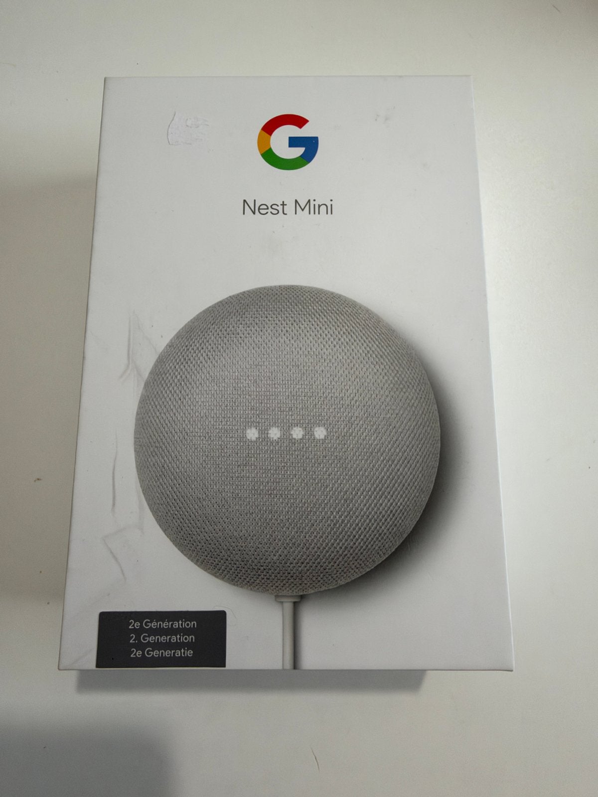 Google Nest Mini Speaker - Gebruikt, goede staat, Slimme speaker, WiFi, Ophalen of Verzenden, Gebruikt