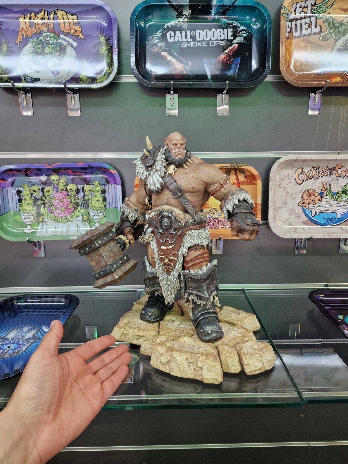 Gentle Giant Orgrim Statue.WarCraft.sideshow., Verzenden, Zo goed als nieuw
