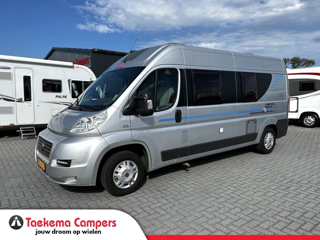 Adria Twin 600 Dwarsbed/2010/Airco/6-m/Buscamper, Buscamper of Camperbus, Fiat, Bedrijf, Tot en met 3