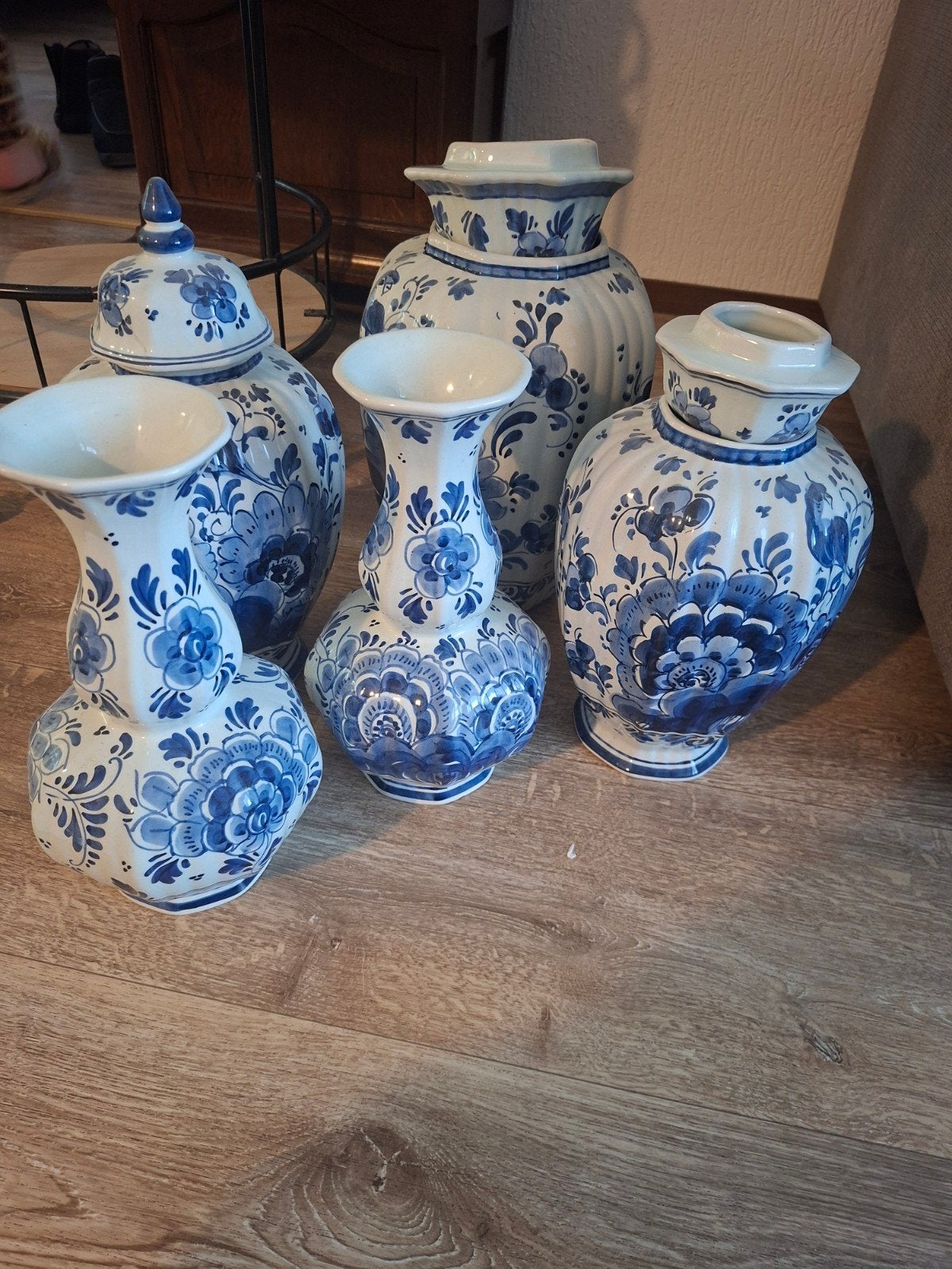 Delfts blauwe vazen, Antiek en Kunst, Antiek | Vazen, Ophalen