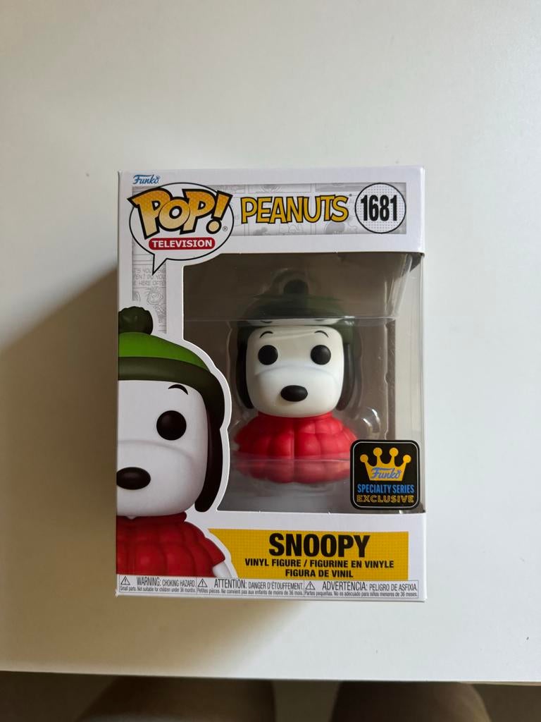 Funko Pop! Peanuts Snoopy #1681 Specialty Series Exclusive, Ophalen of Verzenden, Nieuw