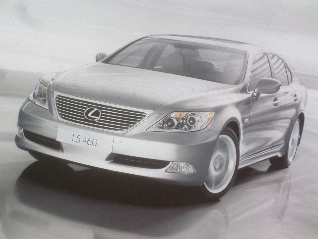Lexus LS460 Brochure, Ophalen of Verzenden, Zo goed als nieuw, Overige merken