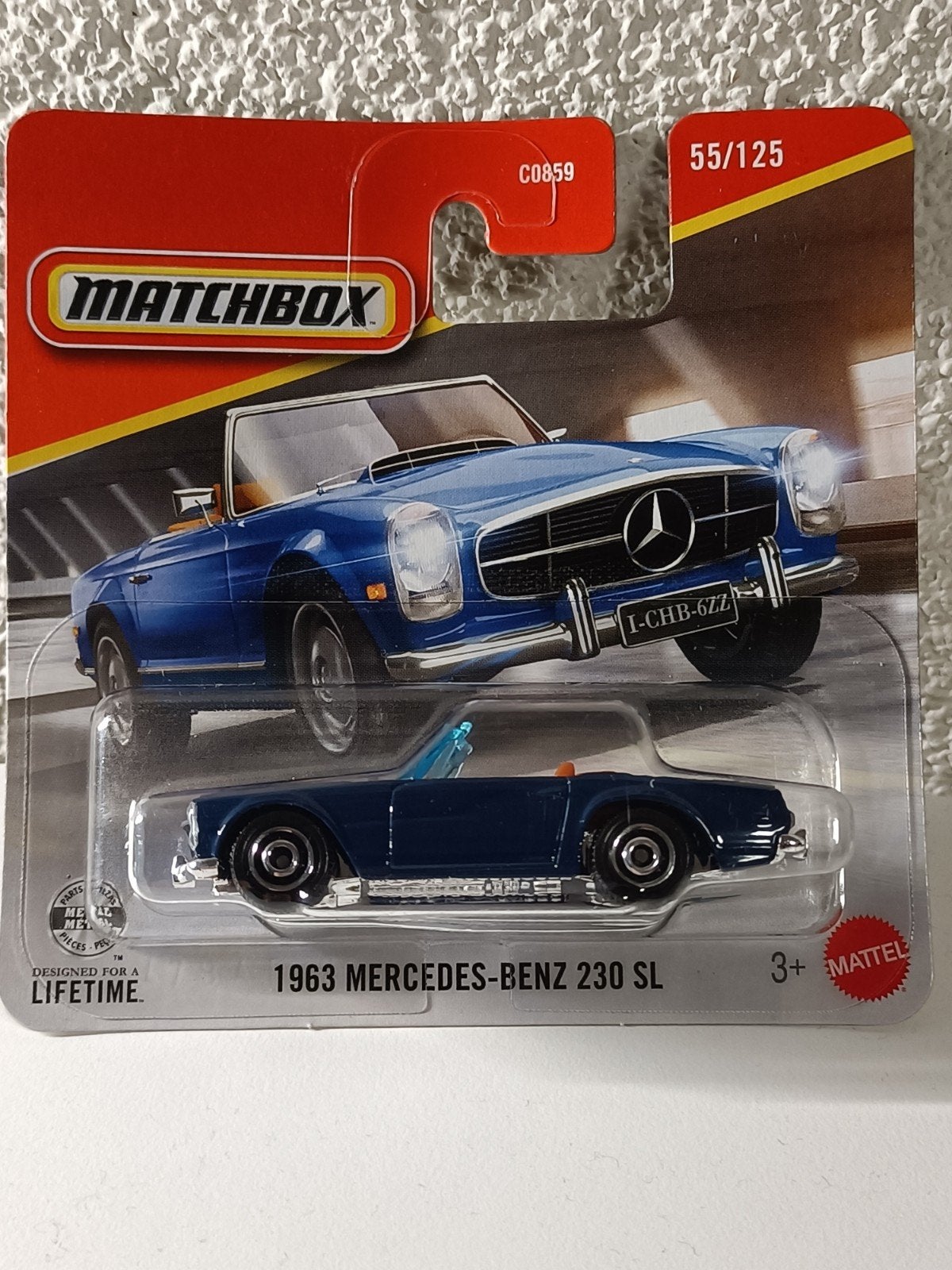 Matchbox 1963 Mercedes-Benz 230 SL - Nieuw in verpakking, Ophalen of Verzenden
