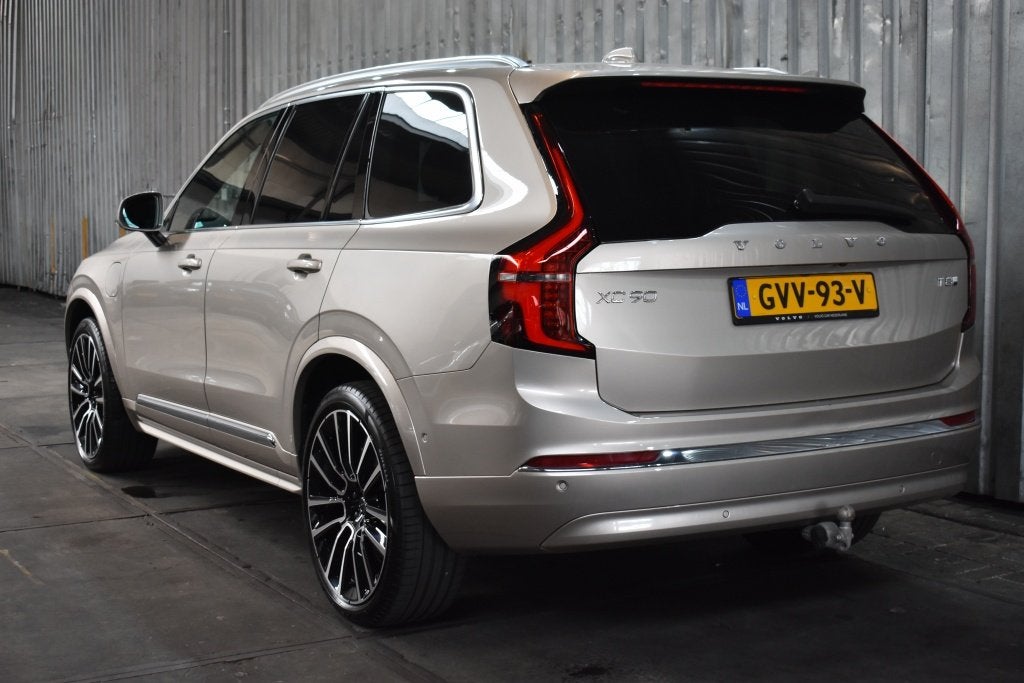 Volvo XC90 T8 455PK AWD Ultra Bright FACELIFT | B&W | Trekha, Auto's, Gebruikt, 4 cilinders, Vierwielaandrijving, Hybride Elektrisch/Benzine
