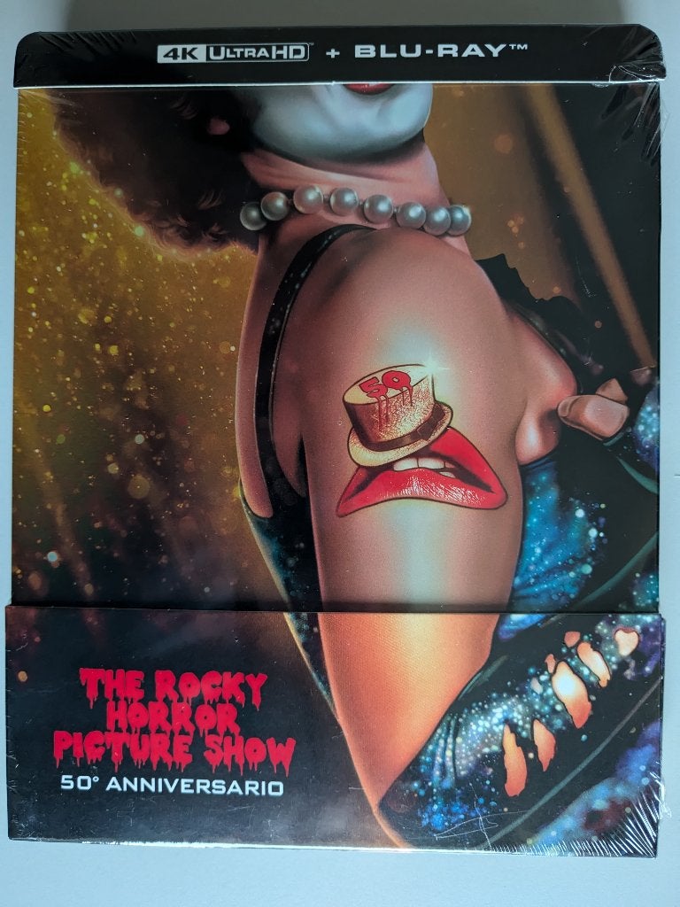 The Rocky Horror Picture Show 4K Steelbook NLO 4K394189, Cd's en Dvd's, Ophalen of Verzenden, Nieuw in verpakking, Horror