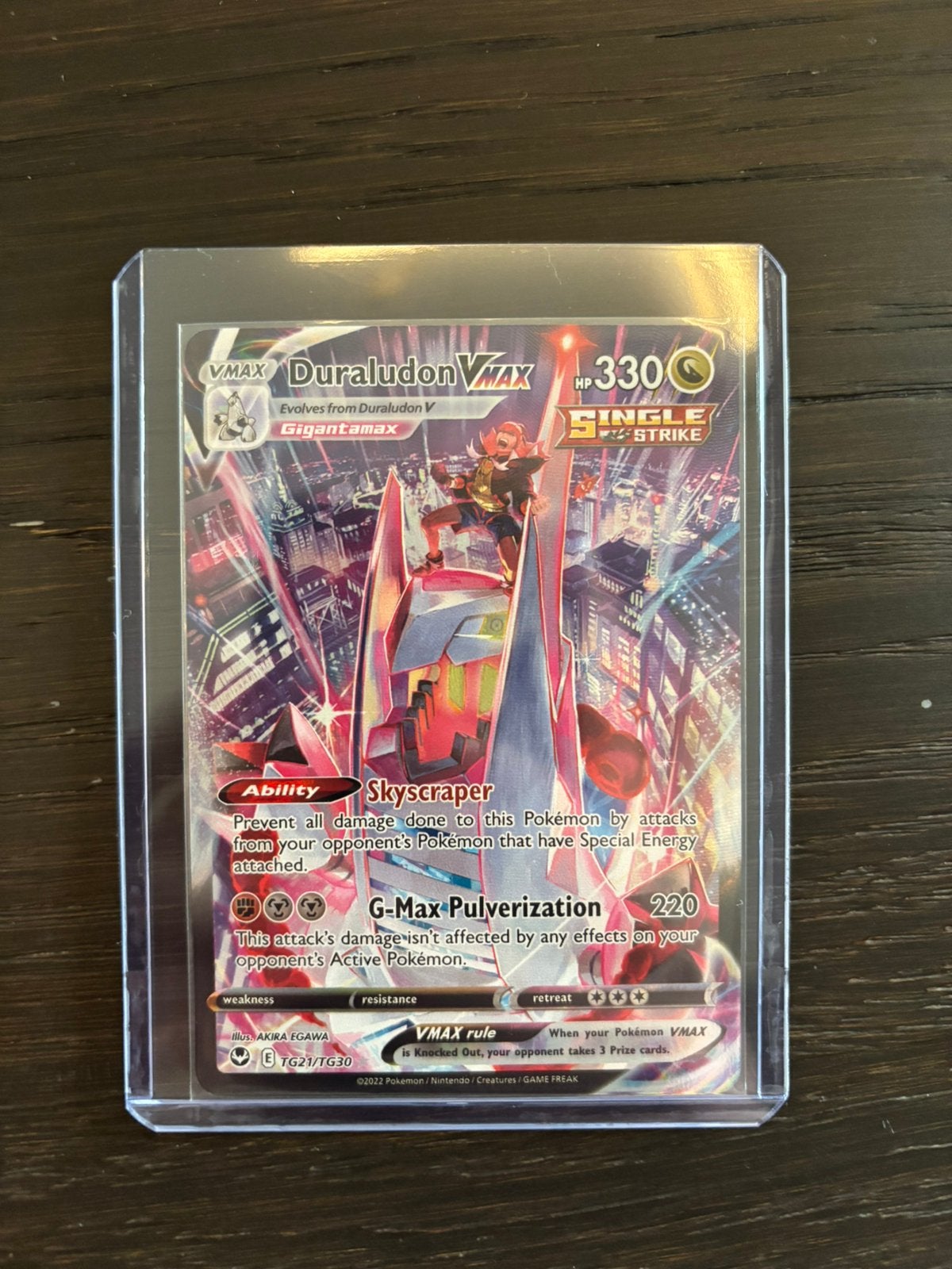 Pokémon Duraludon VMax Silver Tempest, Ophalen, Nieuw, Losse kaart