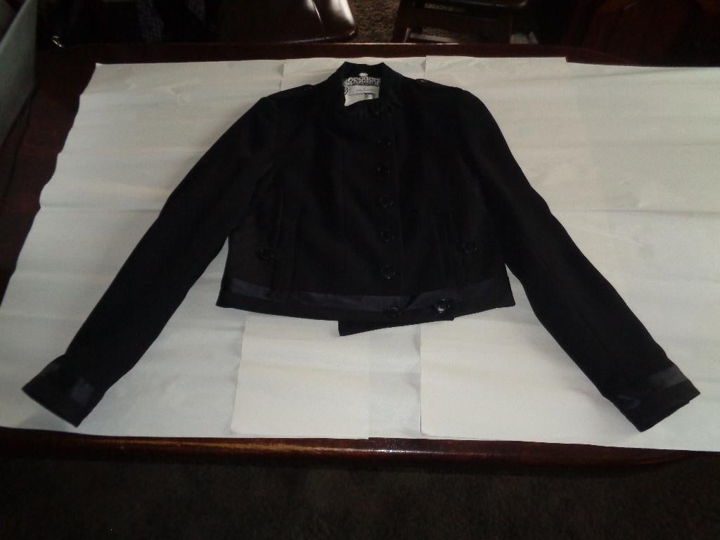 BY MALENE BIRGER zwart military look jasje, Zwart, Maat 42/44 (L), Nieuw, Ophalen of Verzenden