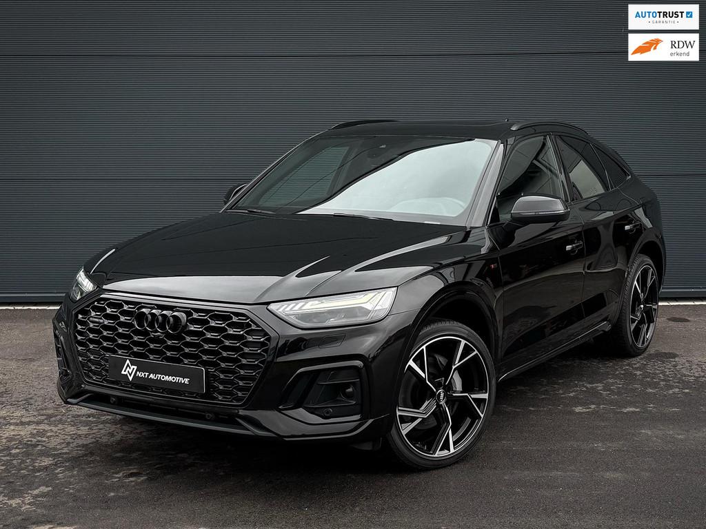 Audi Q5 Sportback 50 TFSI e 3X S Line Panorama, LED Matrix,, Auto's, Automaat, Gebruikt, 4 cilinders, Leder en Stof