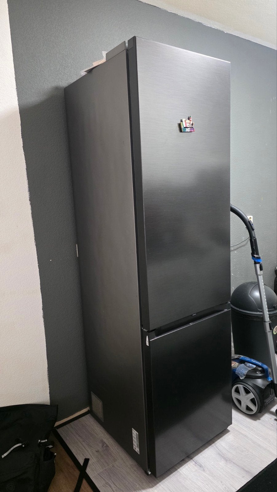 samsung refrigerator, 200 liter of meer, Met aparte vriezer, Zo goed als nieuw, 160 cm of meer