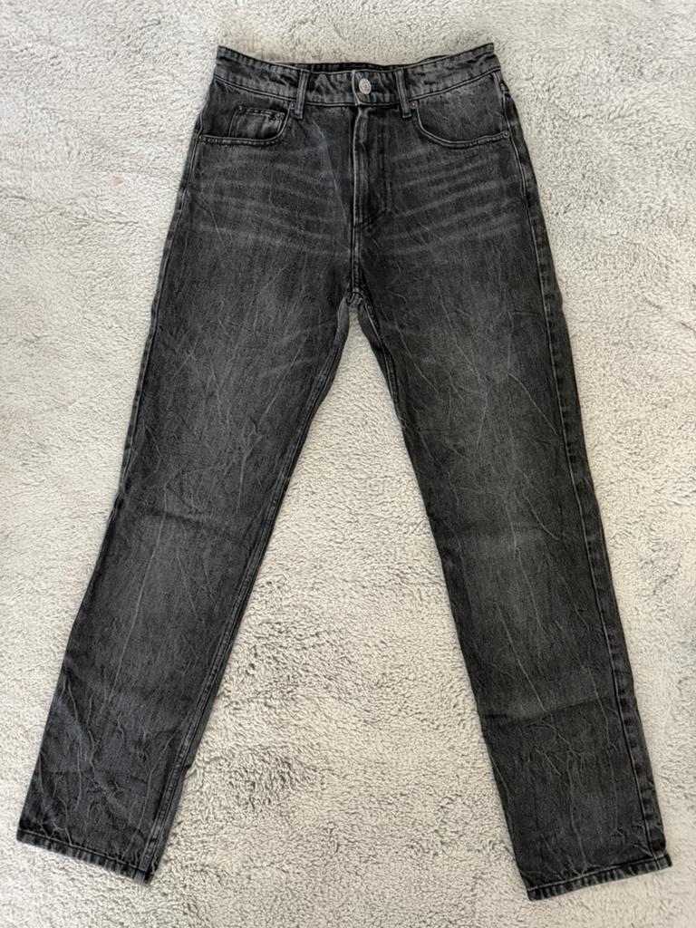 Balenciaga Straight Fit Zwarte Jeans - Maat 30, Ophalen of Verzenden, Zo goed als nieuw, Zwart, W32 (confectie 46) of kleiner