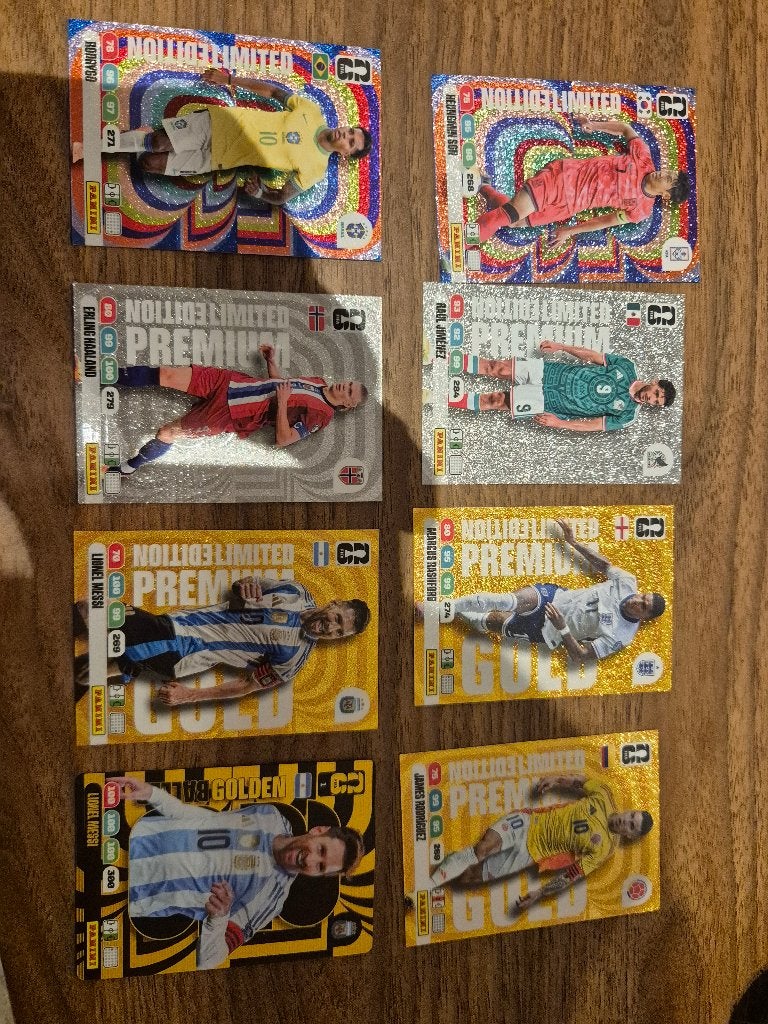 Panini adrenalyn xl wk messi haaland, Ophalen of Verzenden, Nieuw, Plaatje