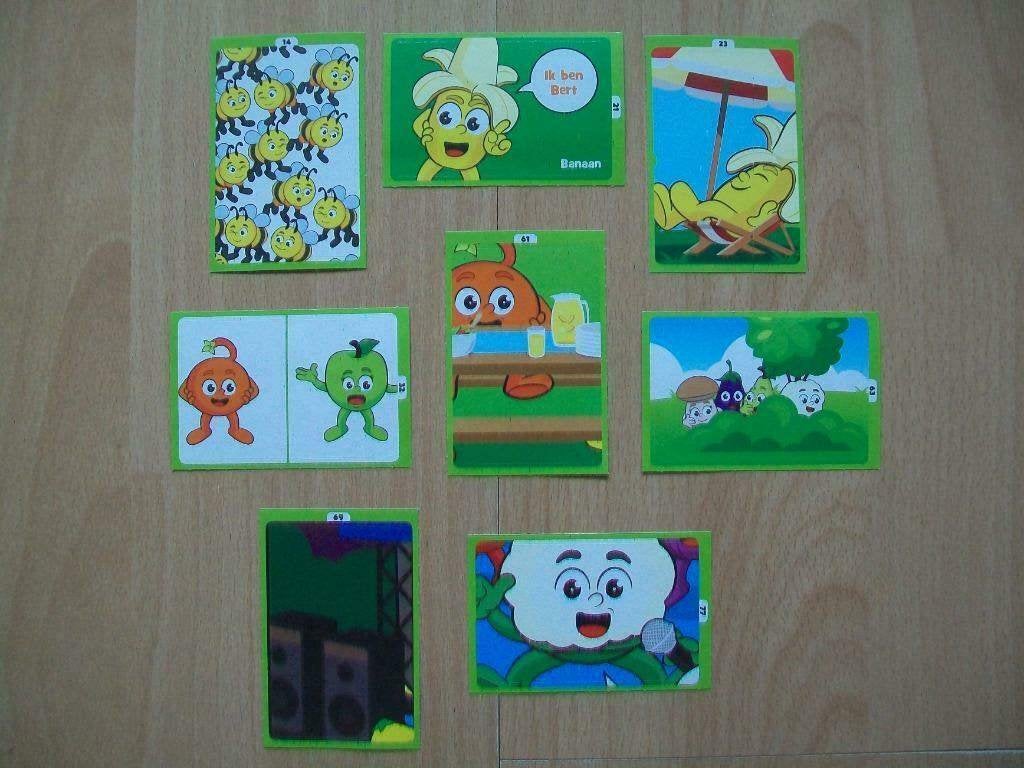 Vitamini stickers - 8 stuks - Lidl 2019, Lidl, Ophalen of Verzenden