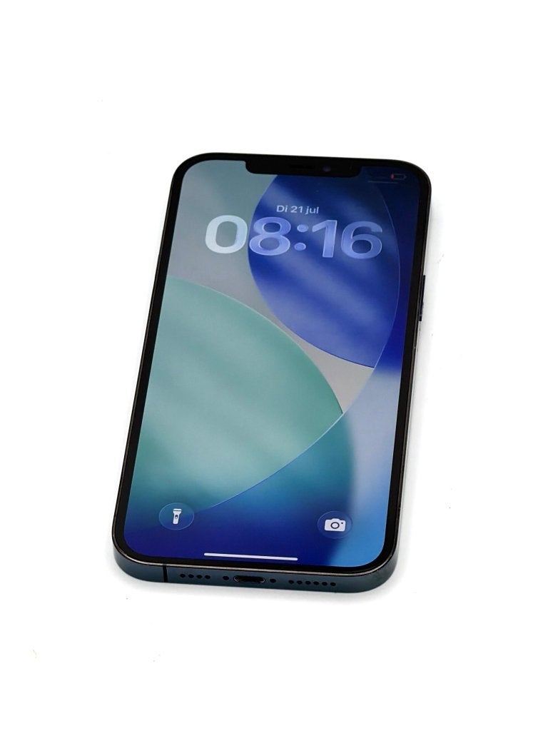 Zeer mooie iPhone 12 Pro Max Blue 128GB, 100% batterij!, Telecommunicatie, Mobiele telefoons | Apple iPhone, Apple, Blauw, ., Zonder simlock