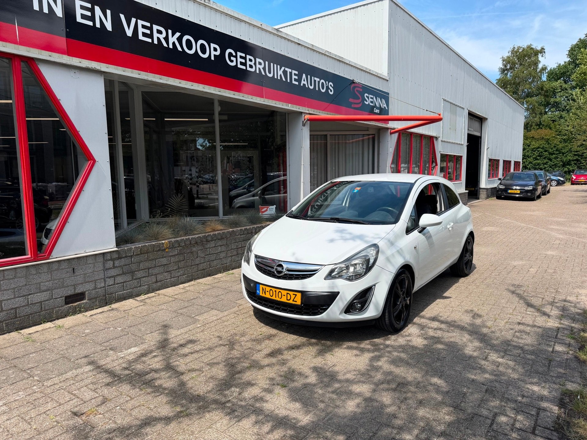 Opel Corsa 1.2 - Black & White - Bj 2015 - Airco - Inr Mog !, Voorwielaandrijving, Euro 5, 450 kg, 750 kg