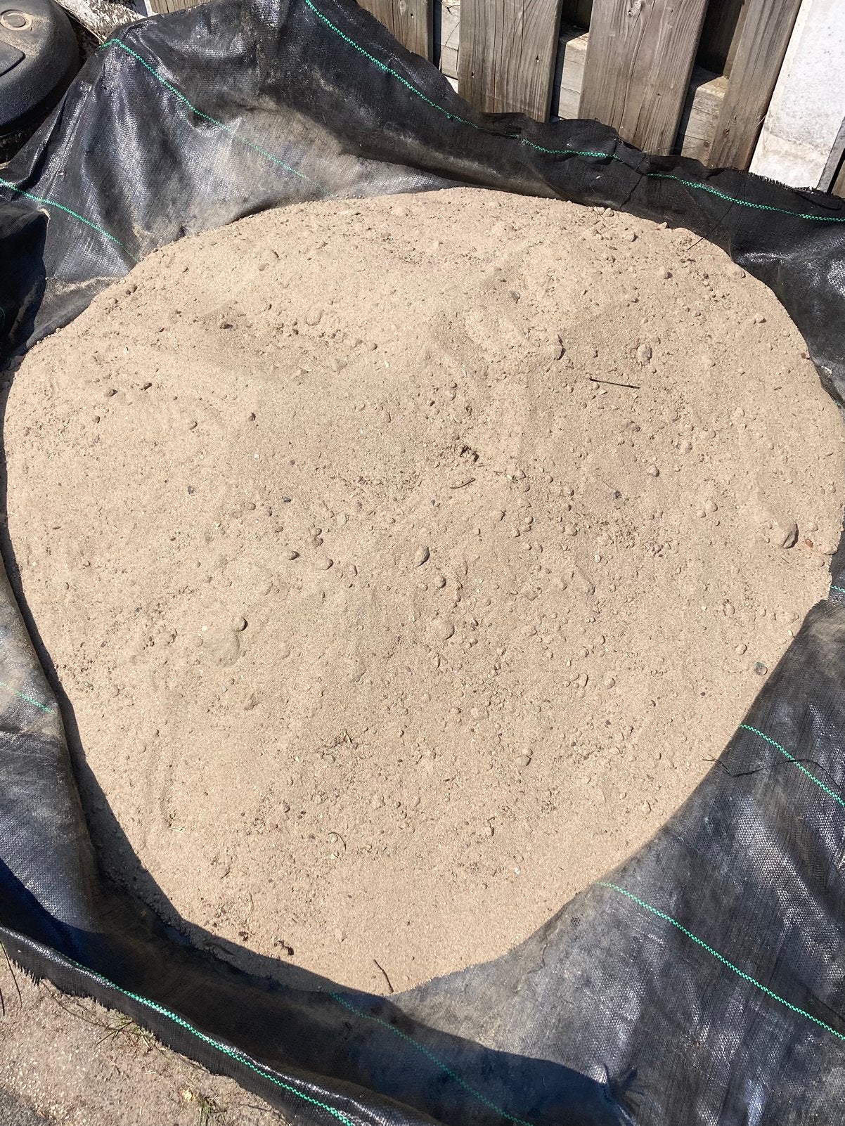 Scherp wit zand GRATIS., Ophalen, Zo goed als nieuw