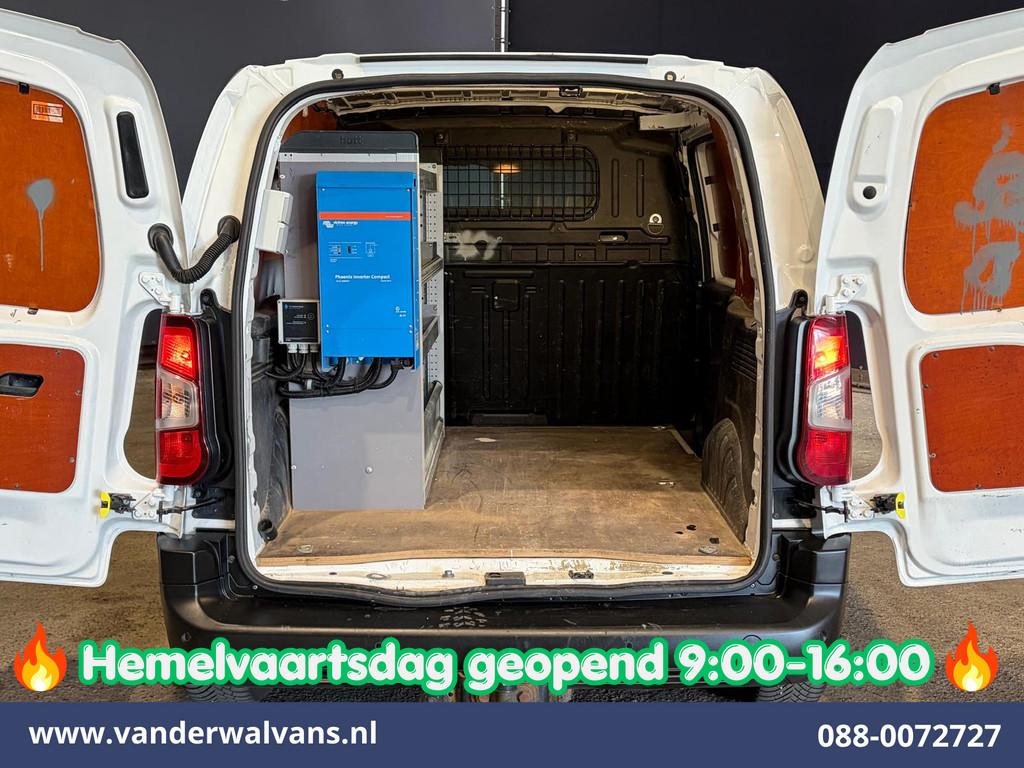 Peugeot Partner 1.5 BlueHDI 102pk L1H1 inrichting Omvormer E, Voorwielaandrijving, Stof, Gebruikt, 4 cilinders