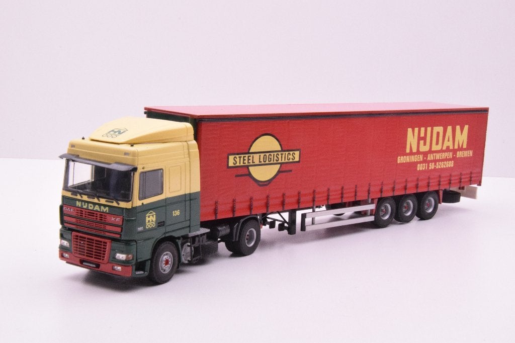 DAF XF  '' Nijdam transport Groningen  ''  Tekno, Ophalen of Verzenden, Zo goed als nieuw, Bus of Vrachtwagen, Tekno