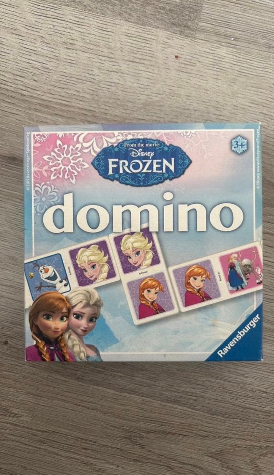 Frozen domino, Ophalen, Gebruikt