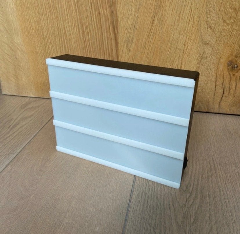 LED Lichtbox met Kleurverandering - Sfeervolle Verlichting, Huis en Inrichting, Kunststof, Meerkleurig, Ophalen of Verzenden, Zo goed als nieuw