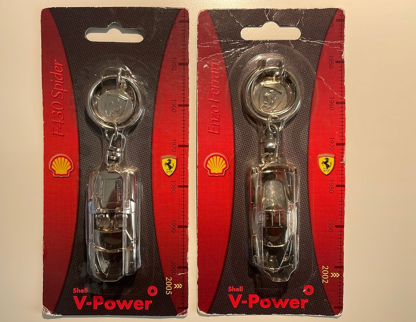 Ferrari (Shell V-Power) sleutelhangers in verpakking, Ophalen of Verzenden, Nieuw, Merk