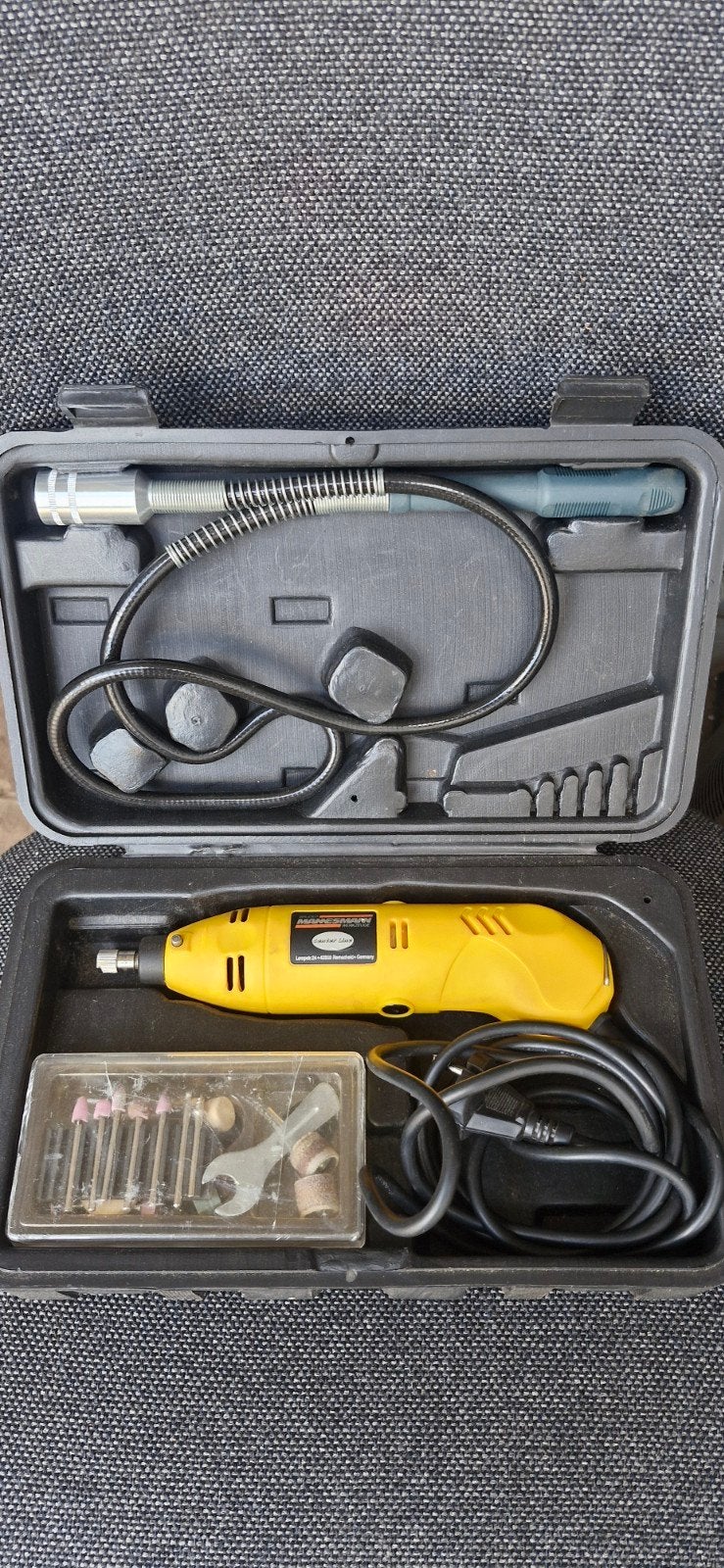 mini slijpset mannesmann, Ophalen of Verzenden, Minder dan 600 watt, Vlakschuurmachine