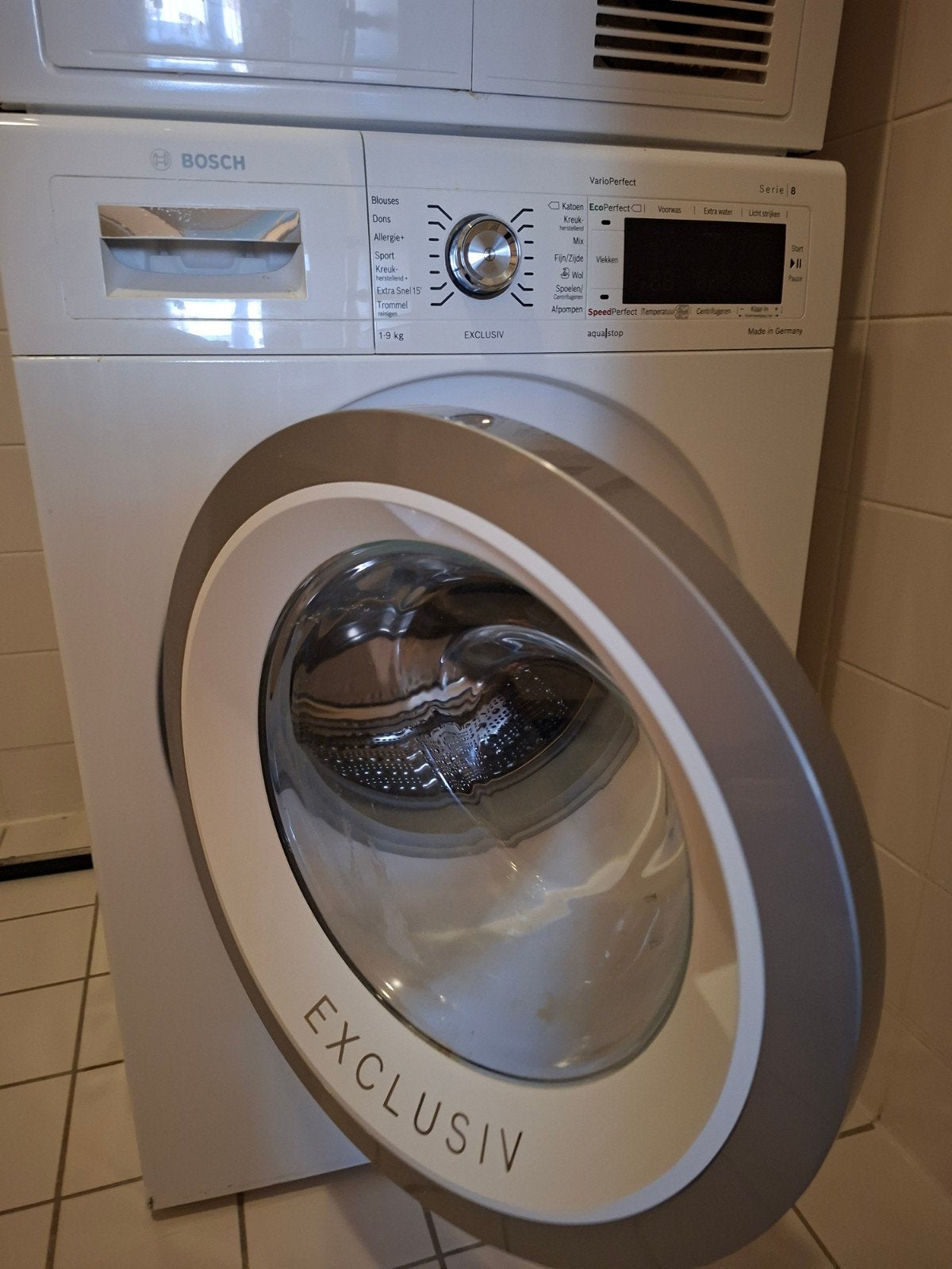 bosch wasmachine, Witgoed en Apparatuur, 1200 tot 1600 toeren, Gebruikt, 8 tot 10 kg, Ophalen of Verzenden